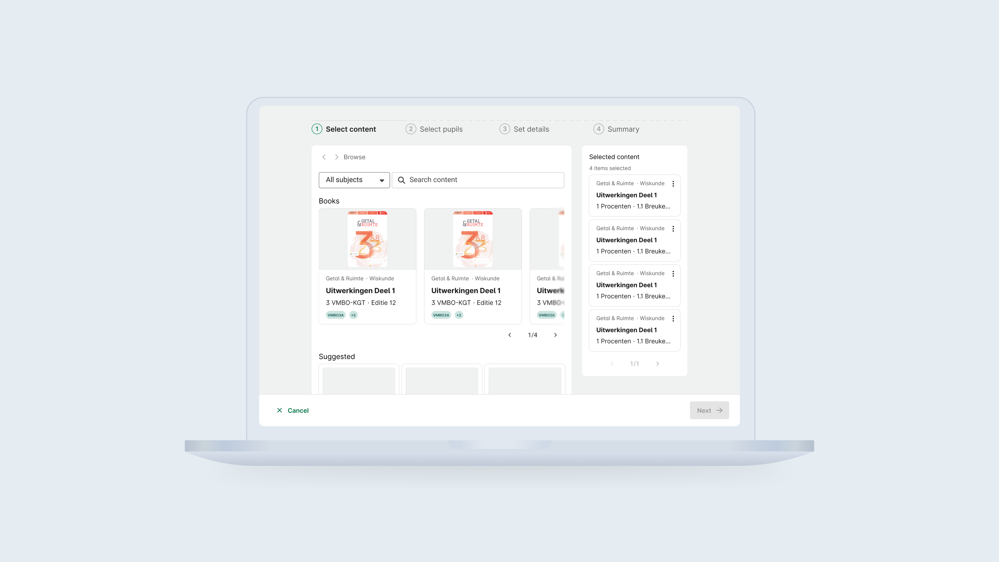 Preview van het Taskplanner project